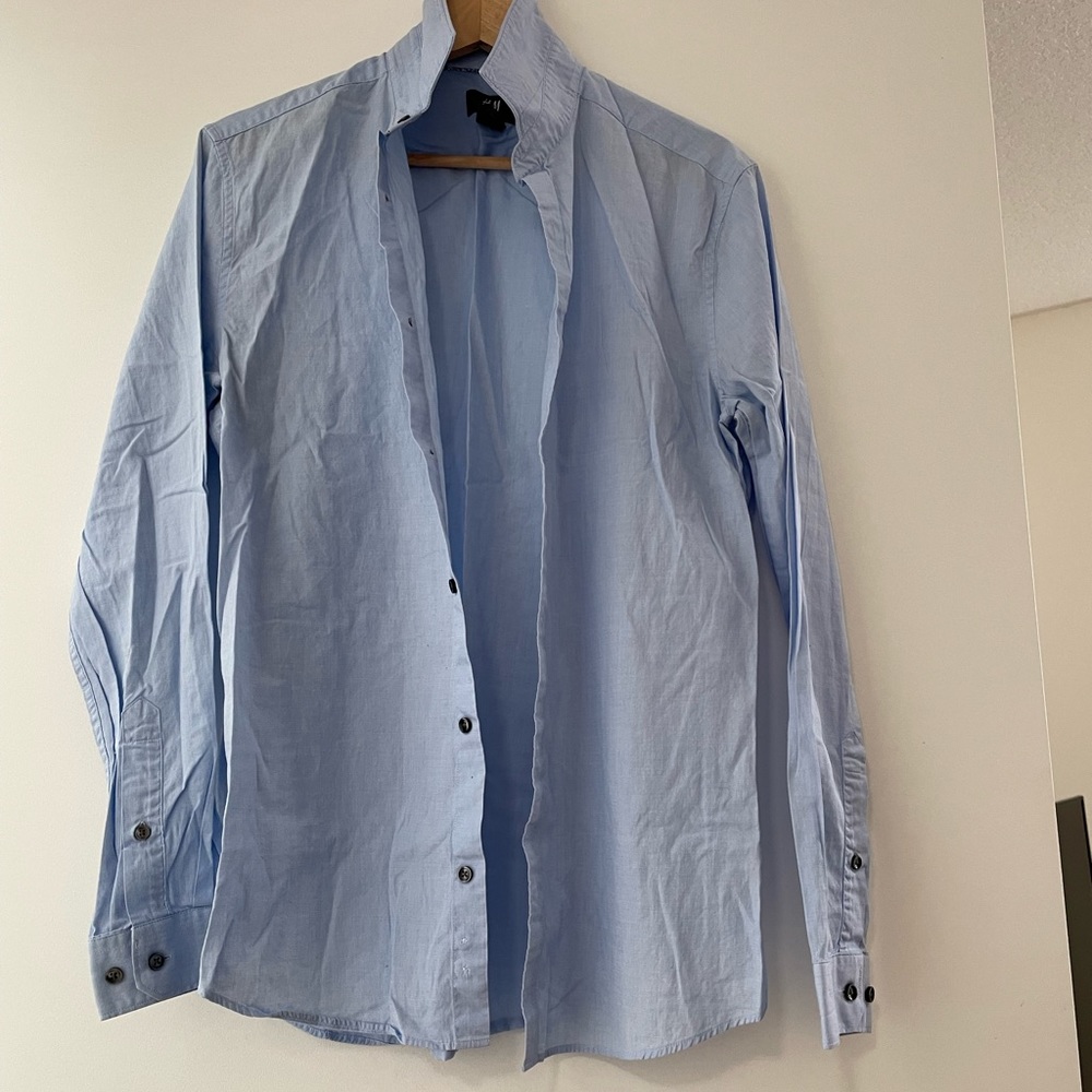 Mens H&M button down shirt